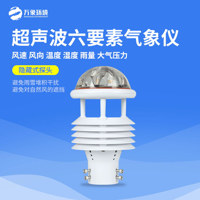 六要素超聲波微氣象儀，小小身軀下有大大的作用