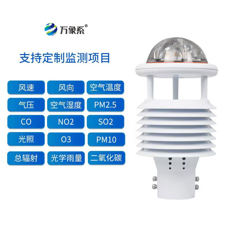 城市智能化建設(shè)，智慧燈桿氣象傳感器功不可沒